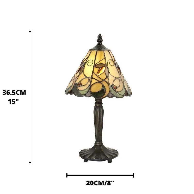Interiors 1900 Jamelia Intermediate Tiffany Lamp
