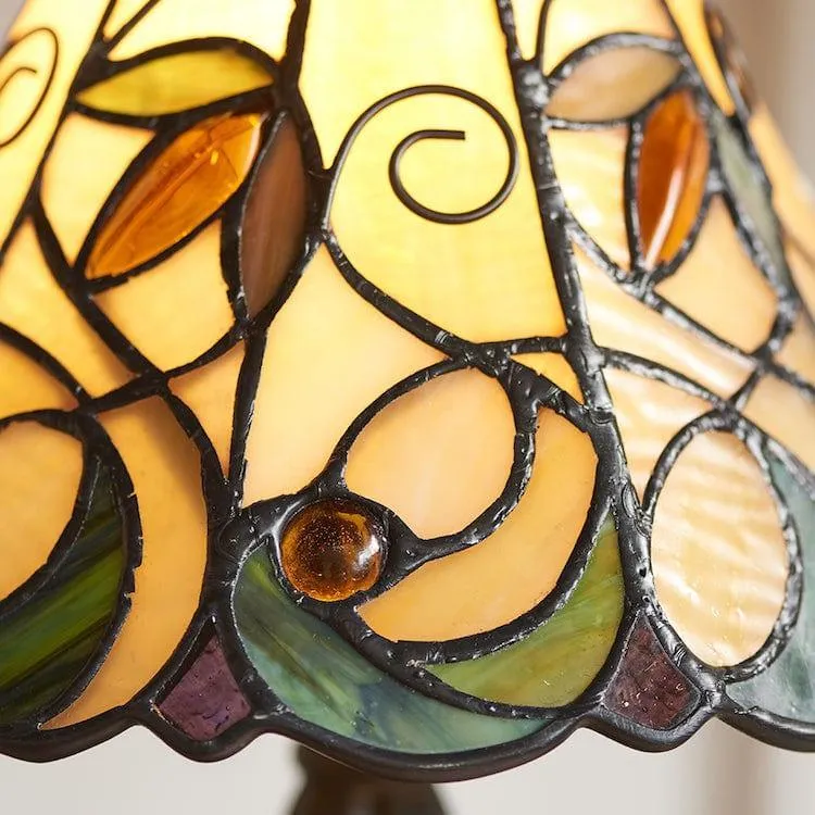 Interiors 1900 Jamelia Intermediate Tiffany Lamp
