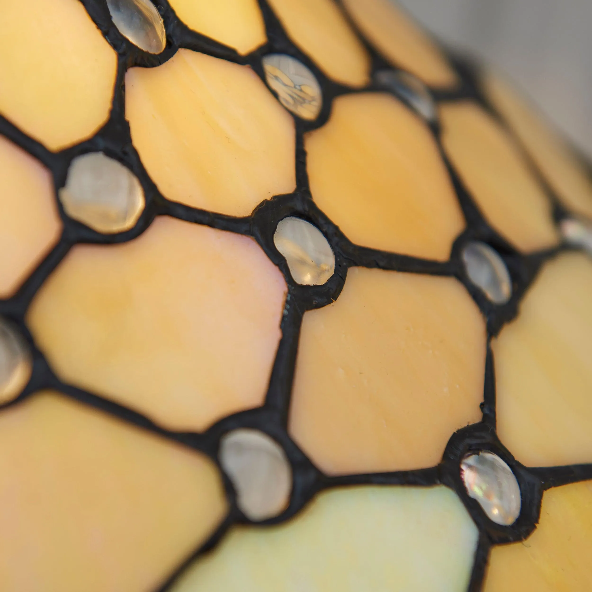 Interiors 1900 Pearl Tiffany Table Lamp