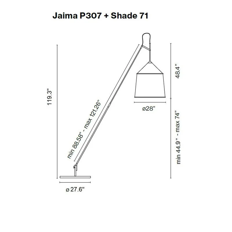 Jaima LED Floor Lamp