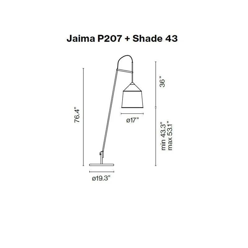 Jaima LED Floor Lamp