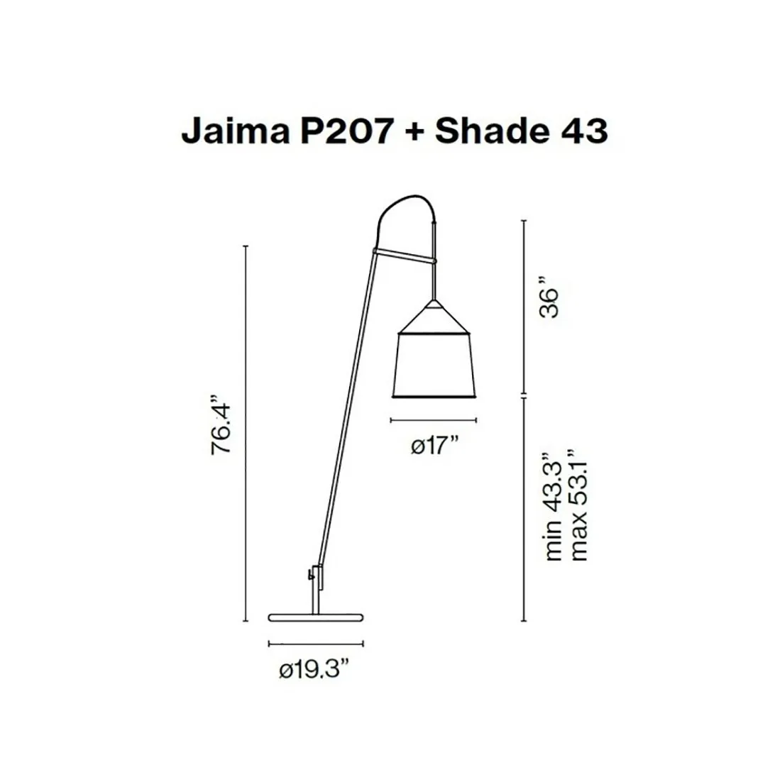 Jaima Outdoor LED Floor Lamp