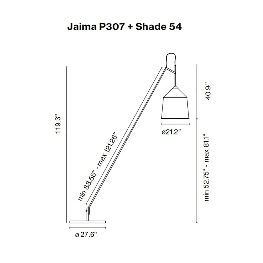 Jaima Outdoor LED Floor Lamp