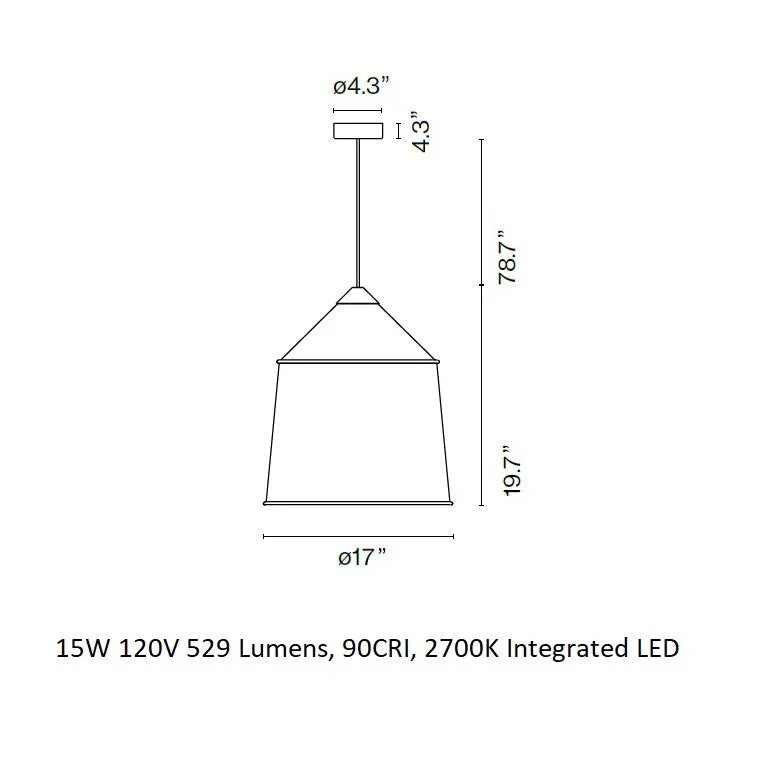 Jaima Outdoor LED Pendant Light
