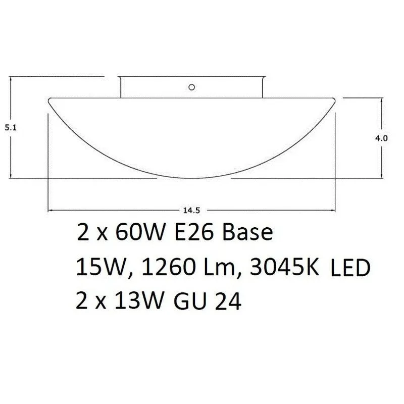 Janeiro Ceiling or Wall Light
