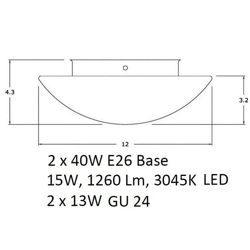 Janeiro Ceiling or Wall Light