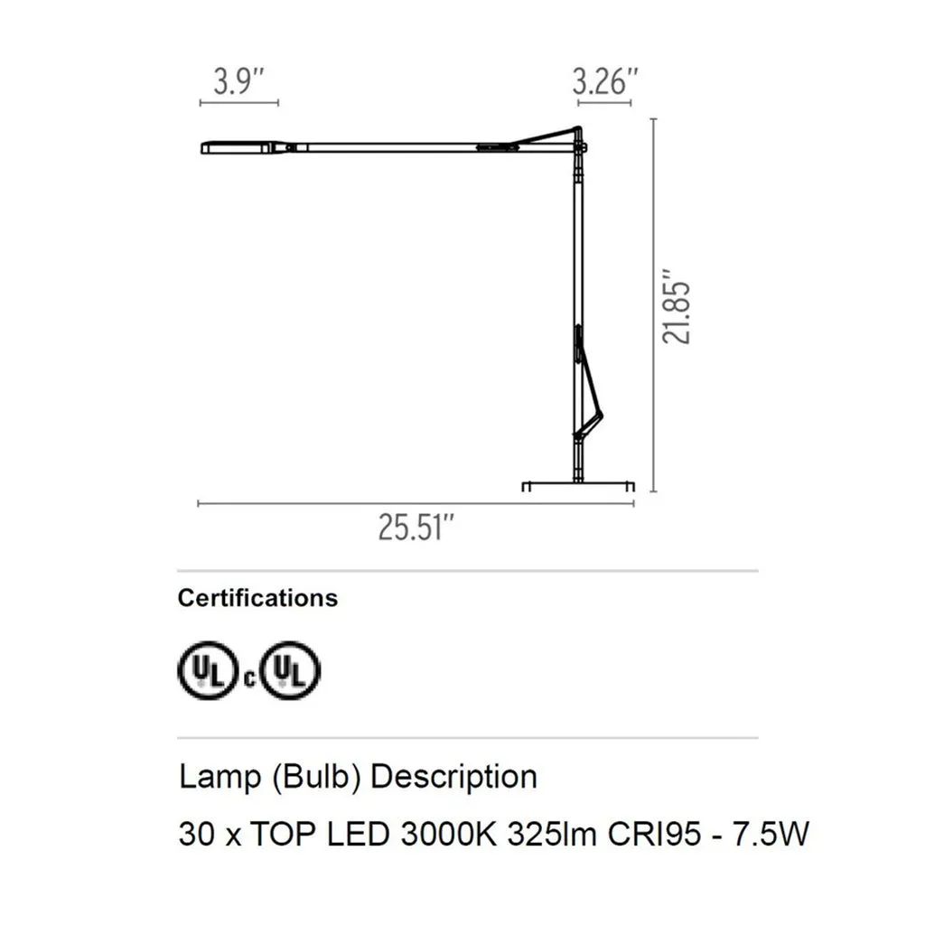 Kelvin LED Green Mode Table Lamp