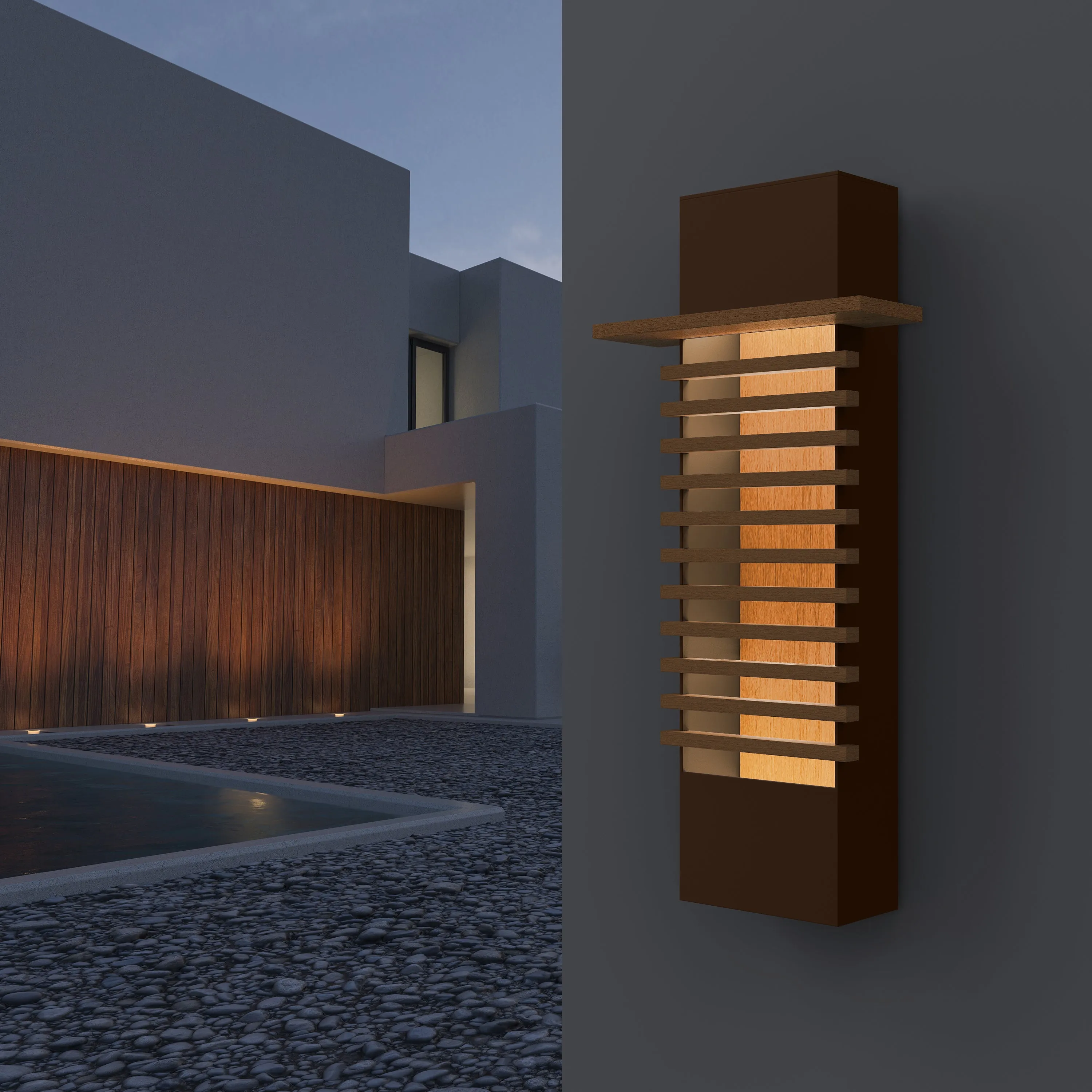 Kengo Outdoor LED Wall Light