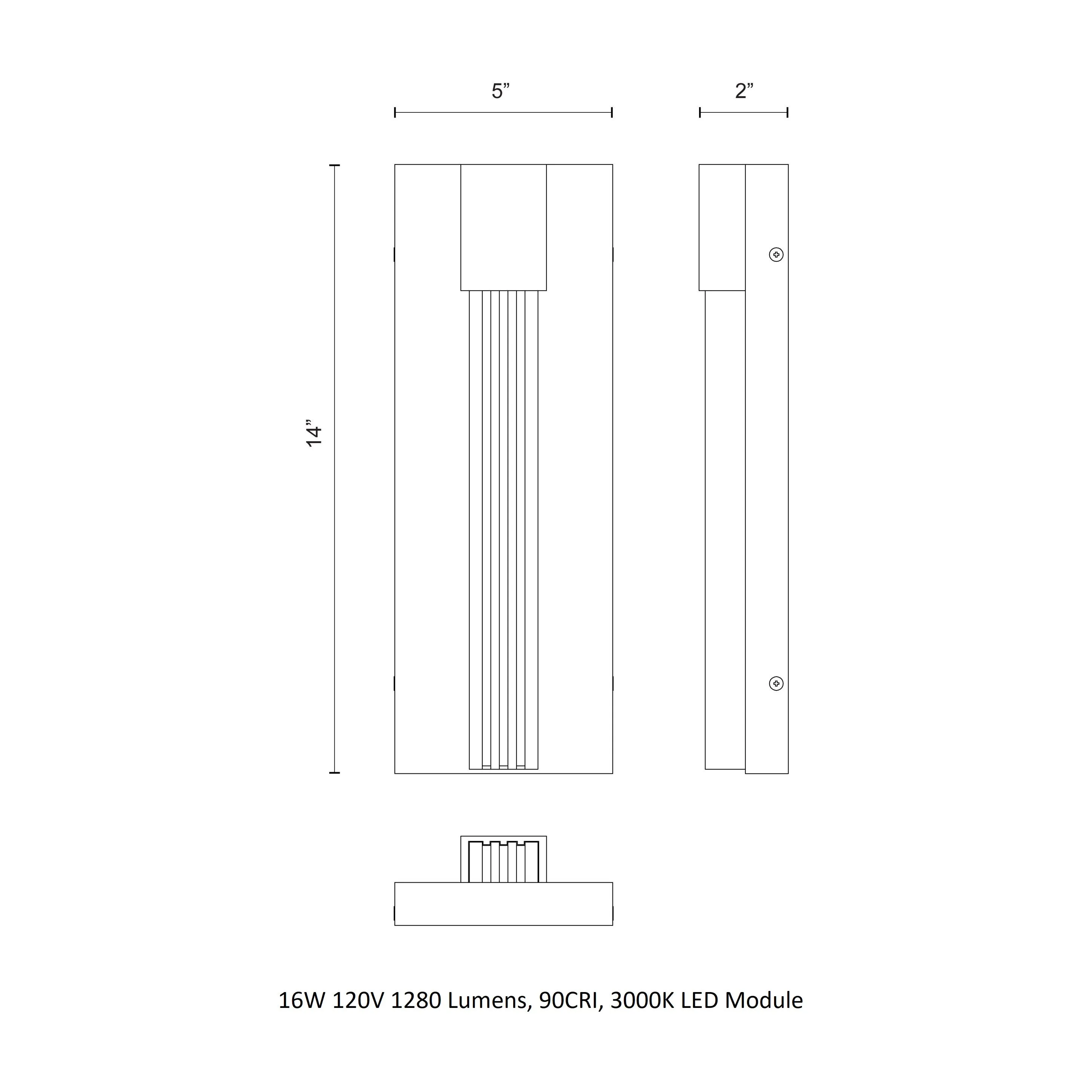 Kismet LED Bathroom Vanity Light