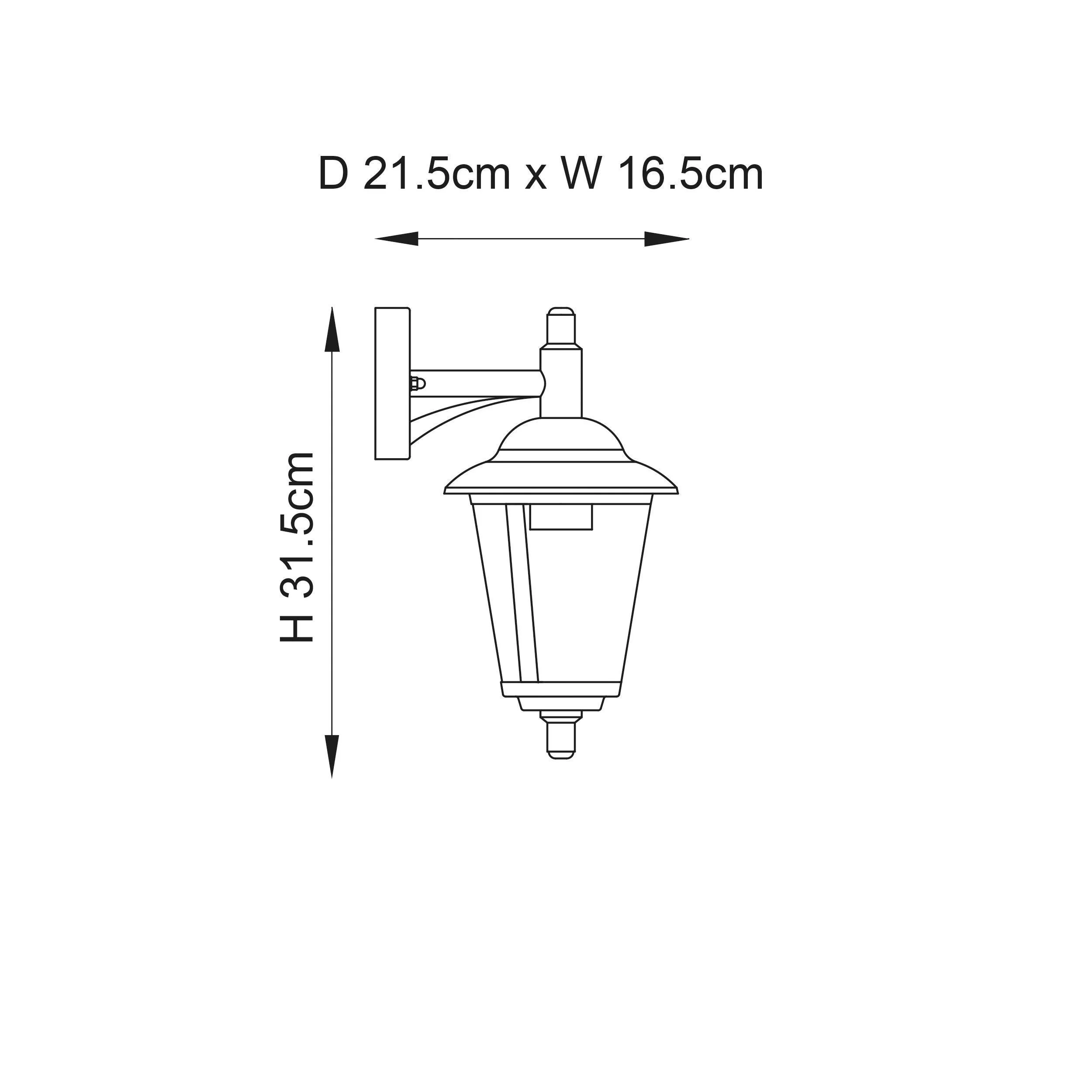 Klien Polished Stainless Steel Upright Outdoor Wall Light
