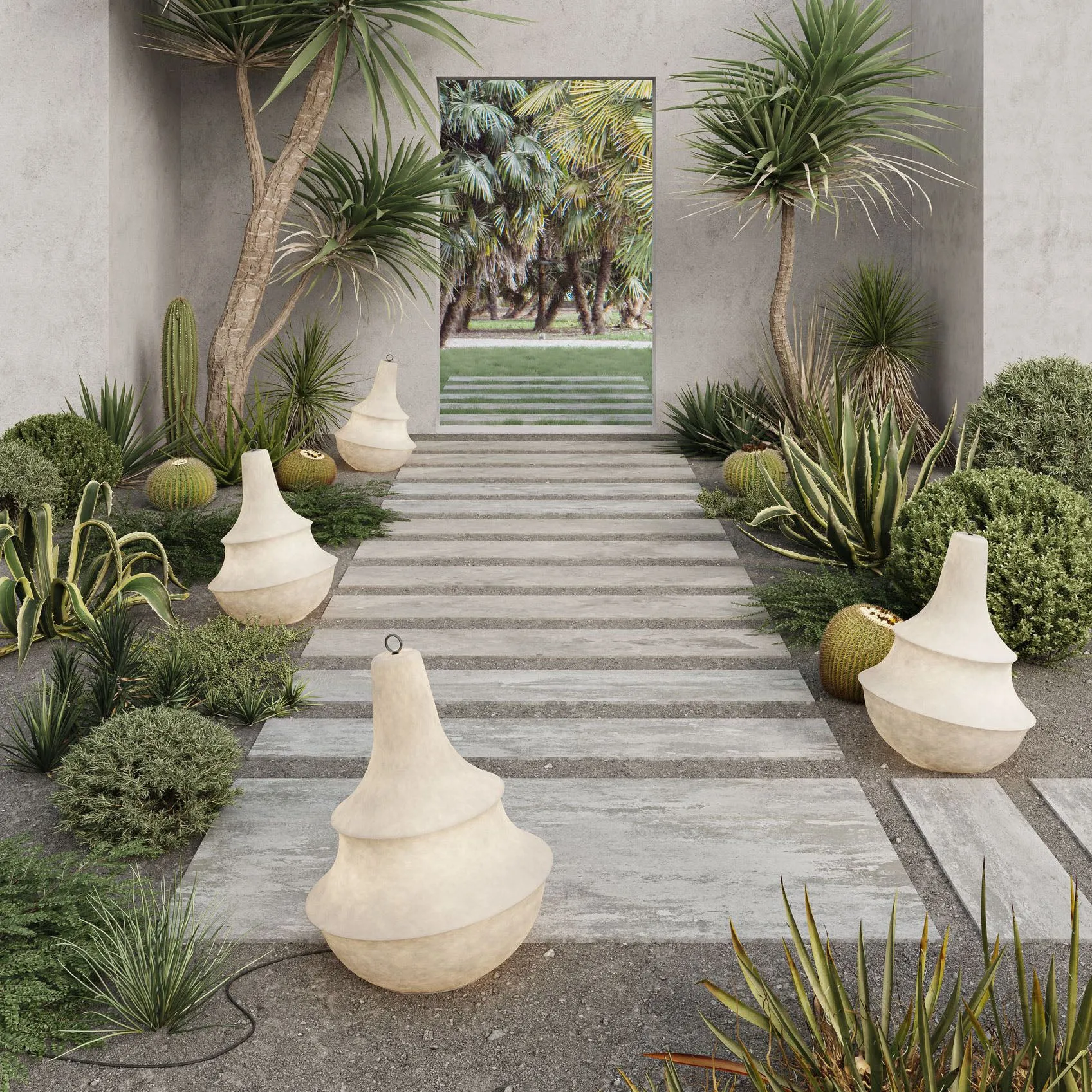 Lady D Outdoor Floor Lamp
