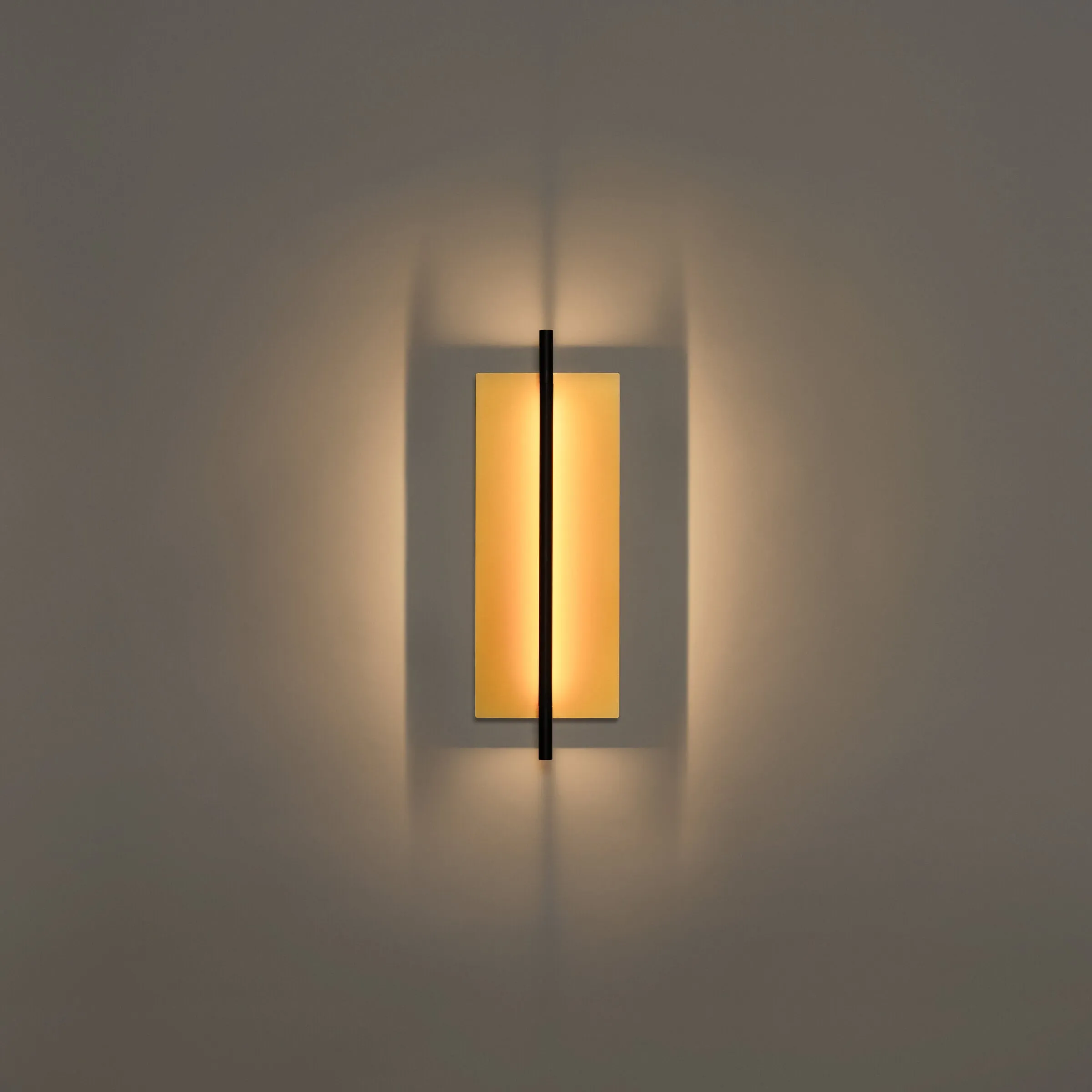 Lamina 45 Dorada LED Wall Sconce