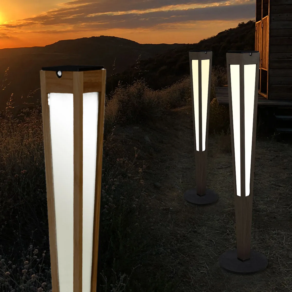 Lanai Solar Outdoor Torch Light