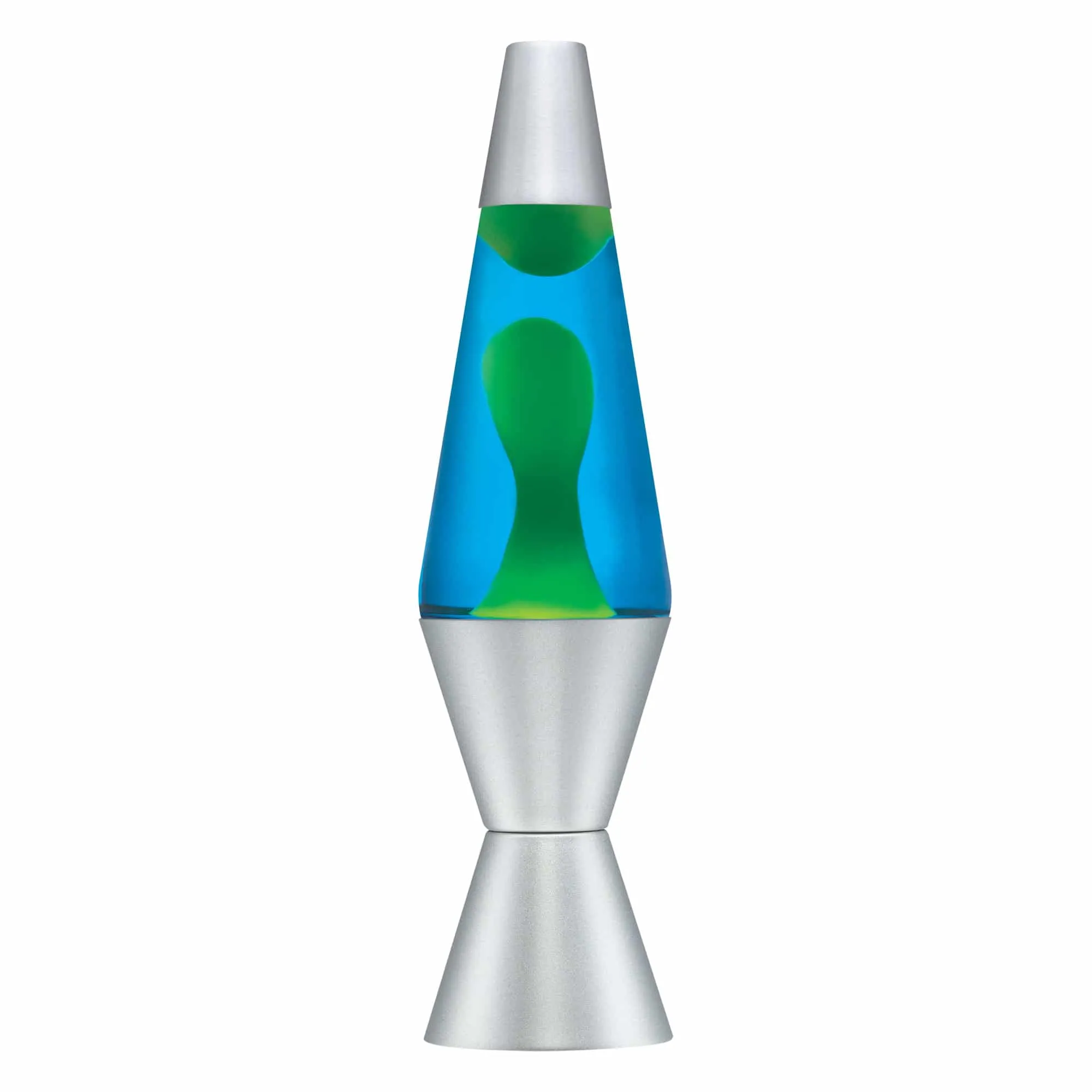 Lava Lamp - 11.5" Green and Blue