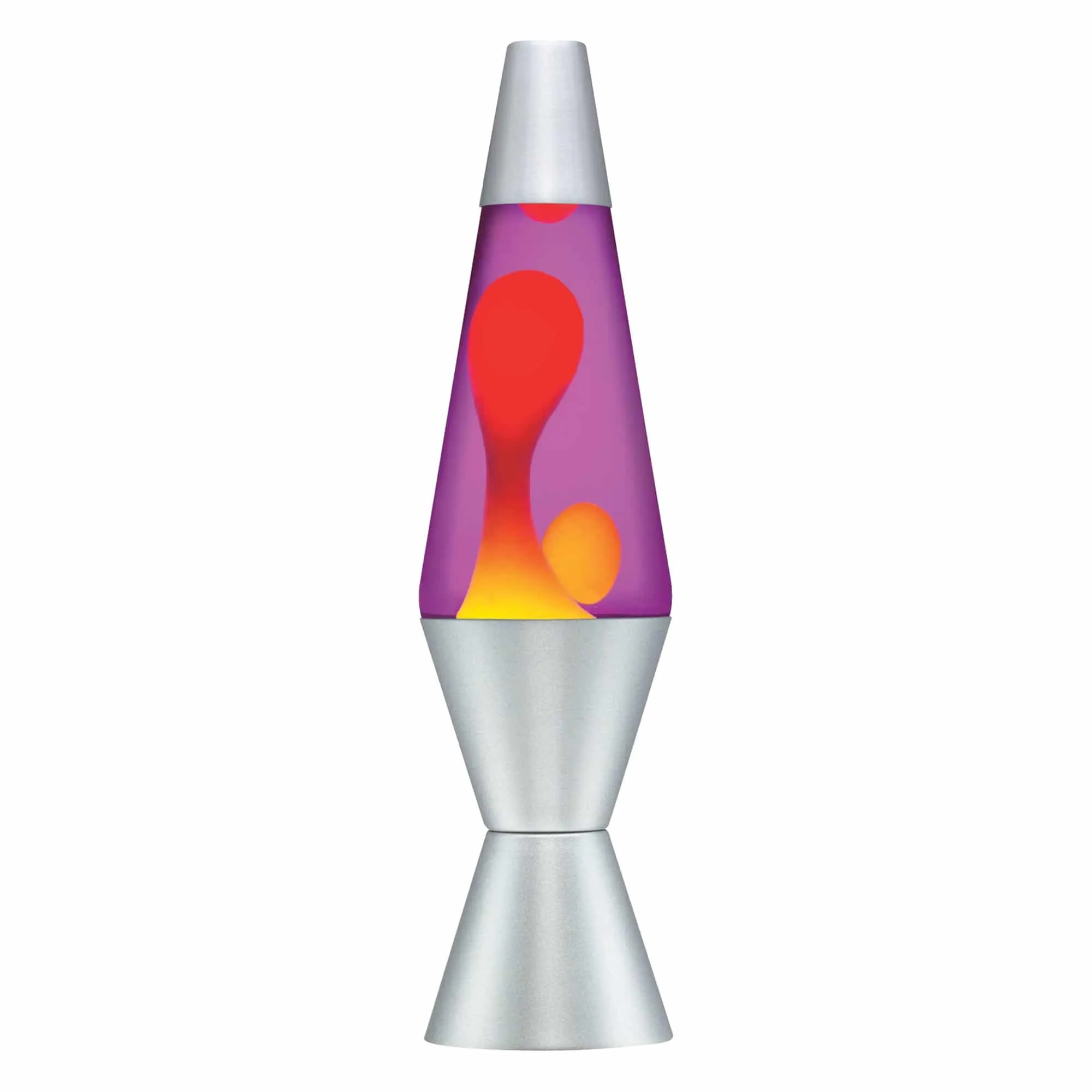 Lava Lamp - 11.5" Yellow and Purple