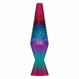 Lava Lamp - 14.5" Berry Glitter