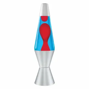Lava Lamp - 14.5" Blue And Red