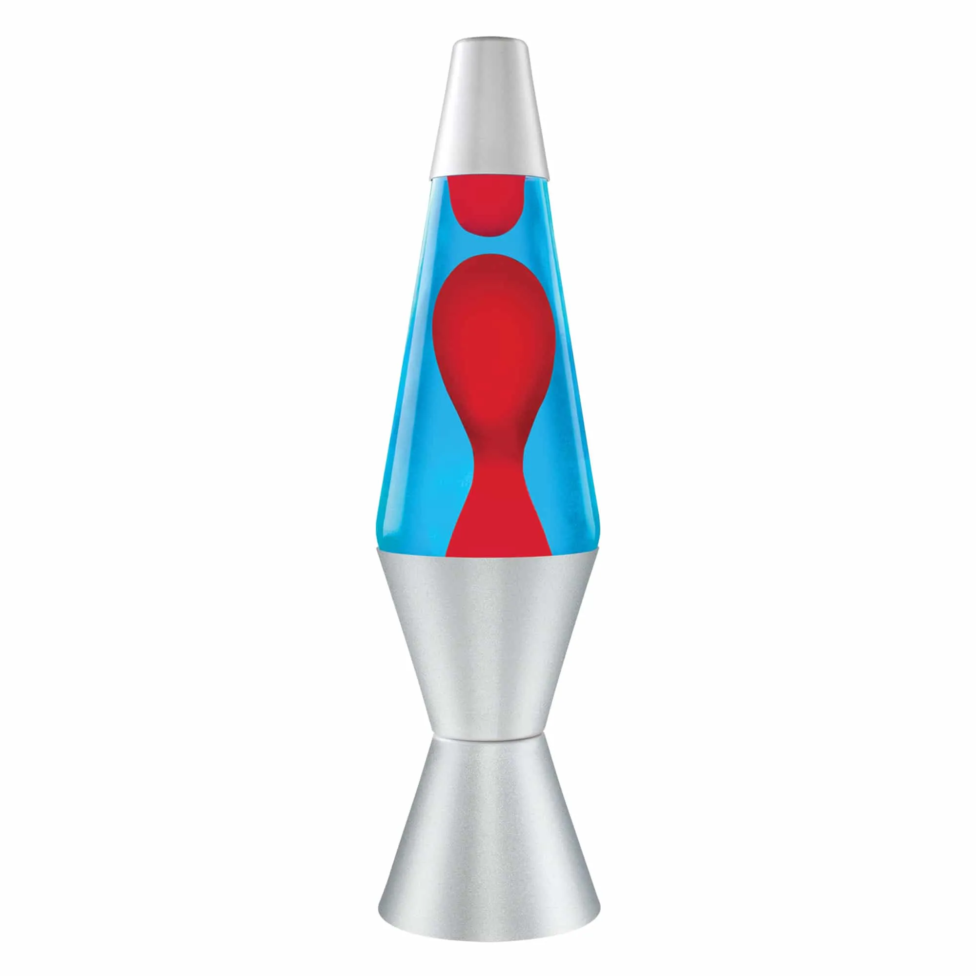 Lava Lamp - 14.5" Blue And Red