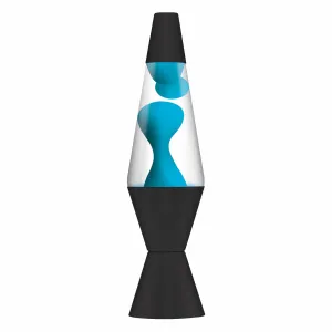 Lava Lamp - 14.5" Neon Blue