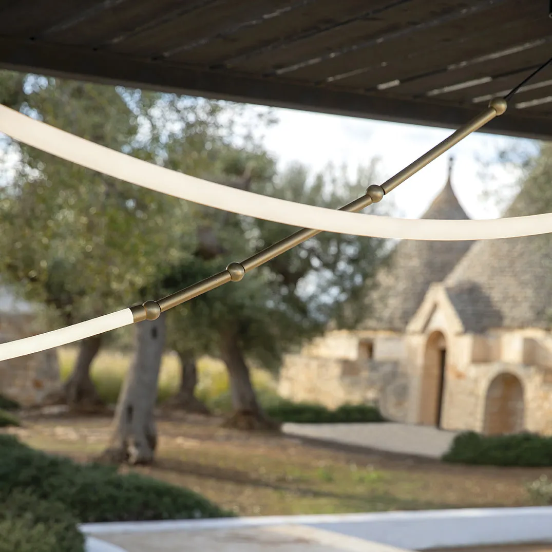 Leda V11 Outdoor LED Linear Pendant Light