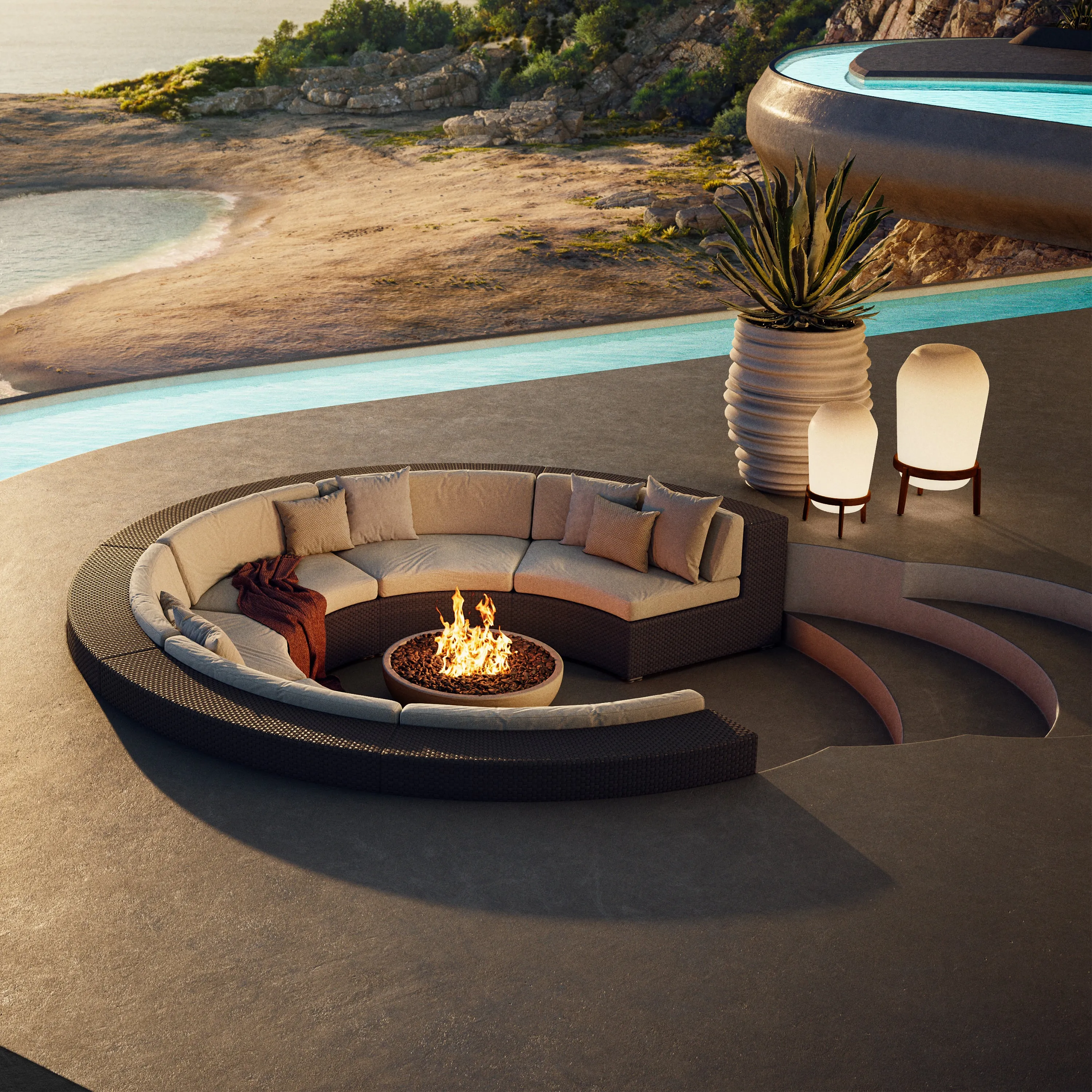 LOON Portable Floor Lamp