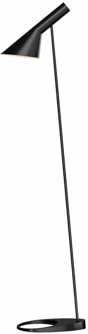 Louis Poulsen Aj Floor Lamp, Black