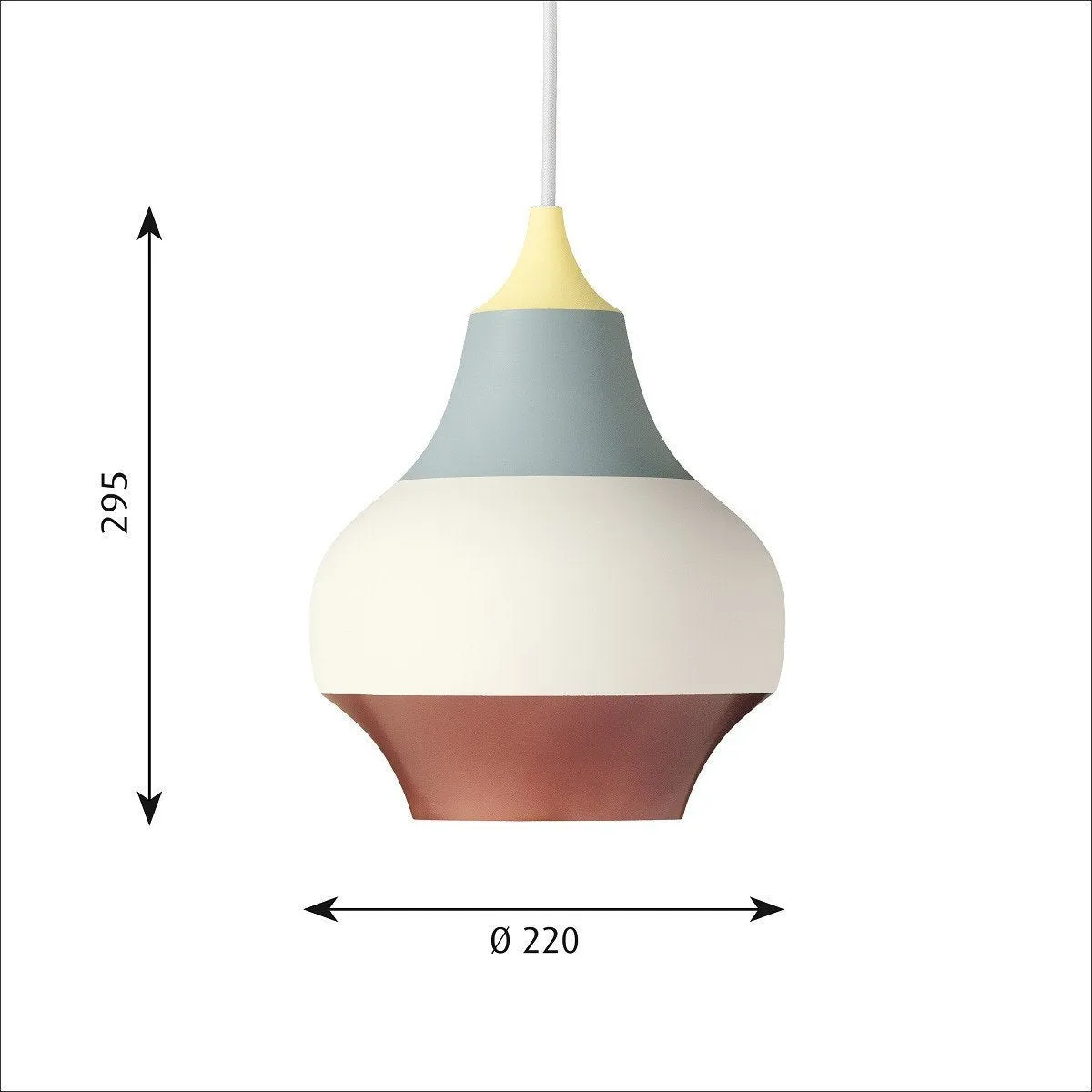 Louis Poulsen Cirque 295x220 Mm, Yellow