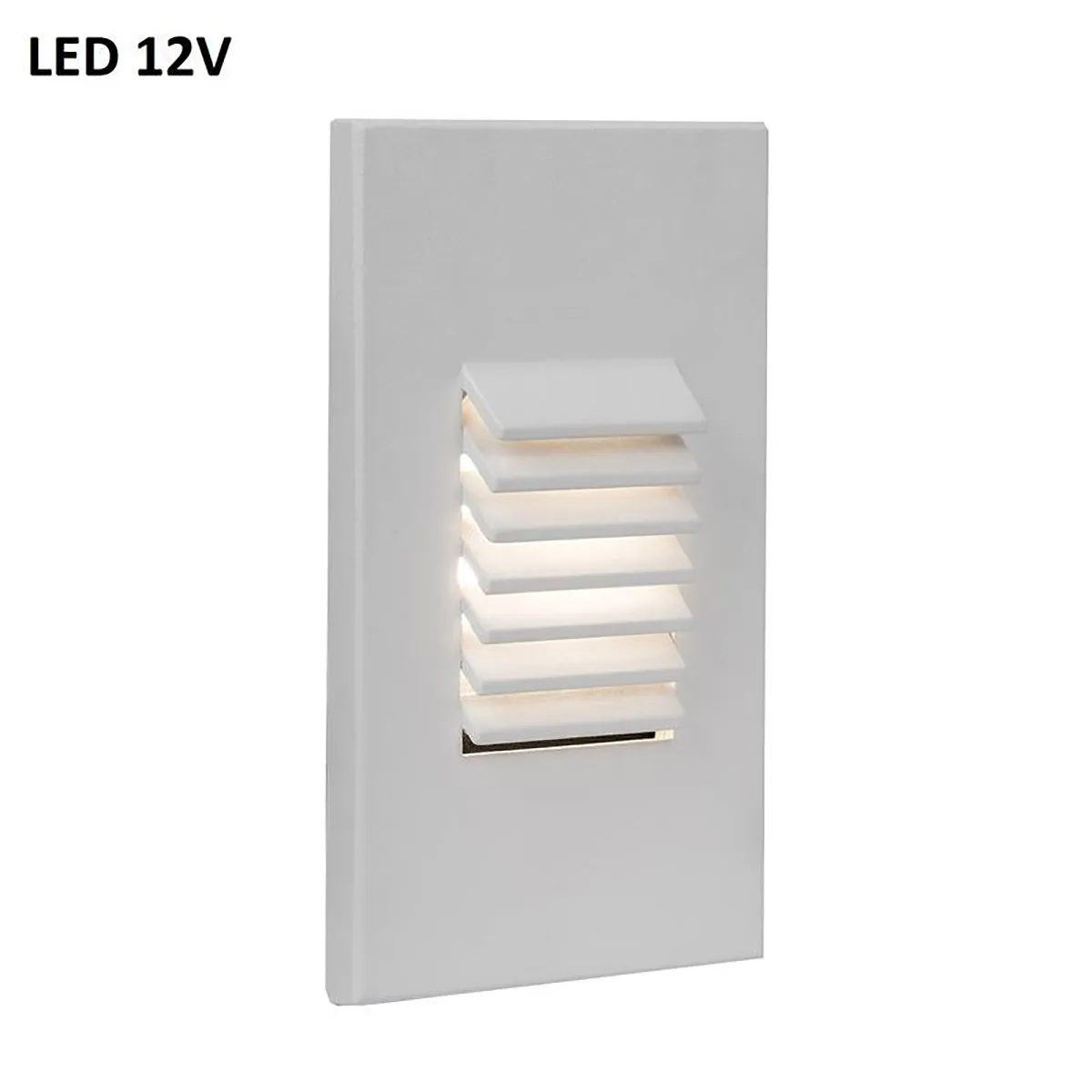 Low Voltage 4061 Vertical Louvered Step and Wall Light
