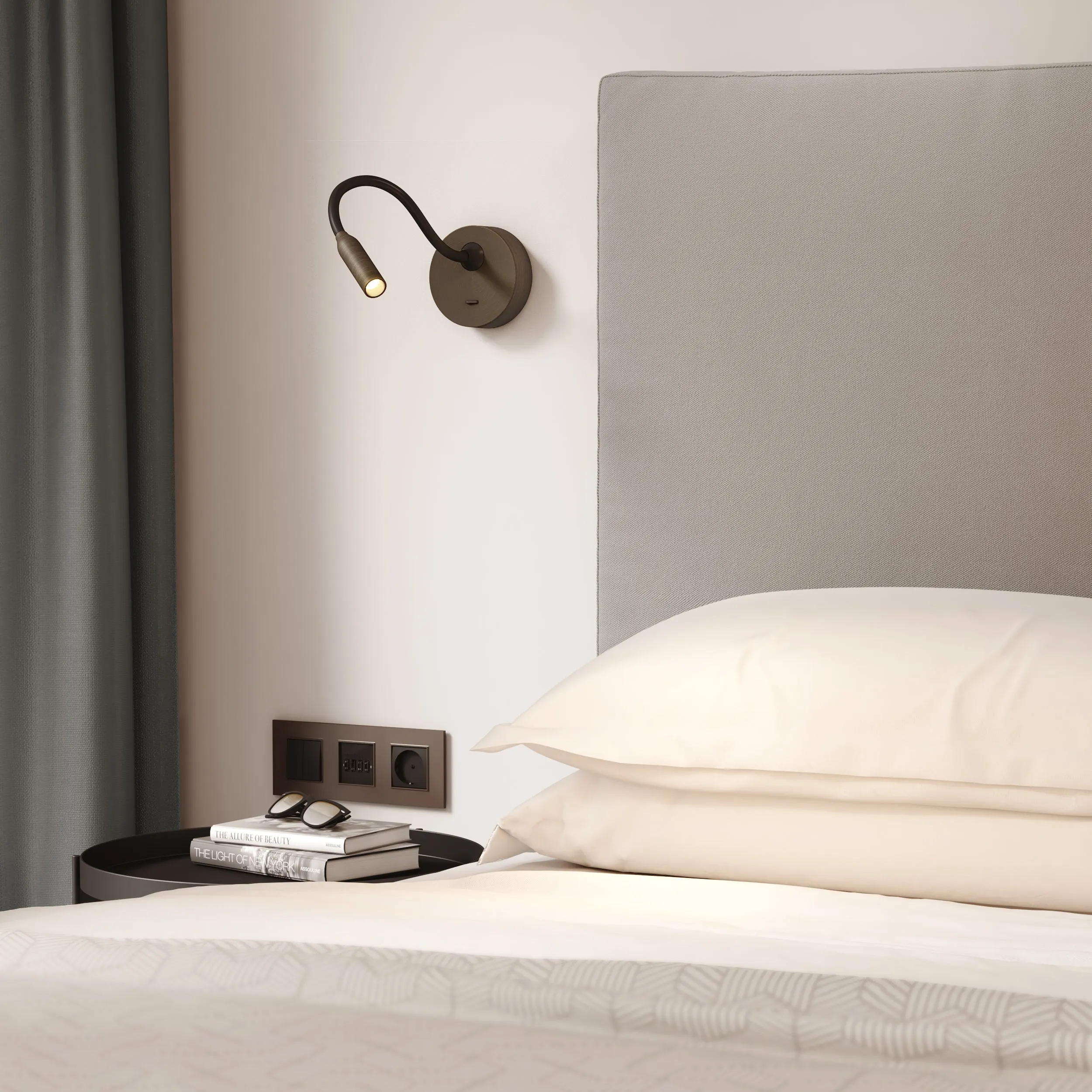 Lucca Surface Reading LED Wall Sconce