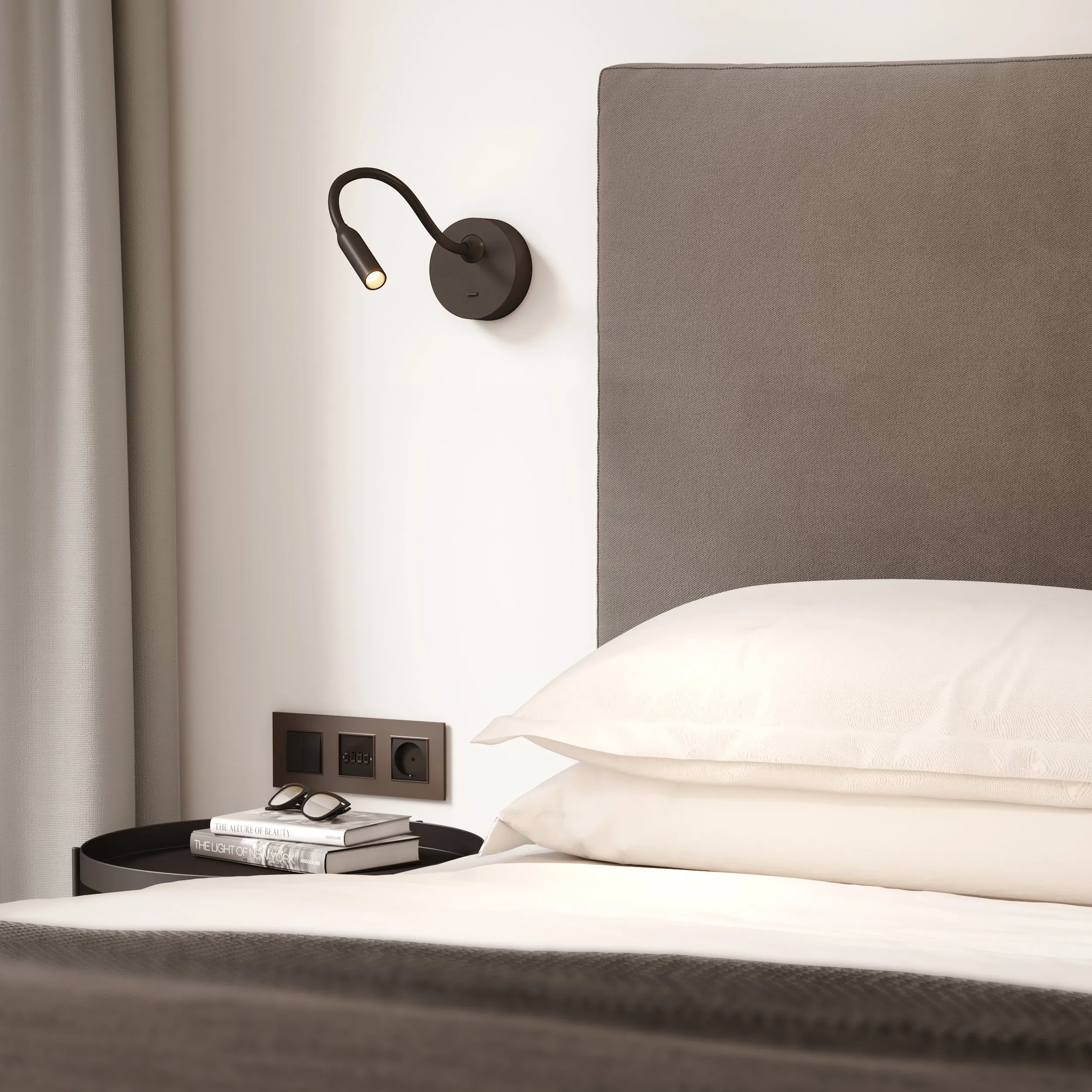 Lucca Surface Reading LED Wall Sconce