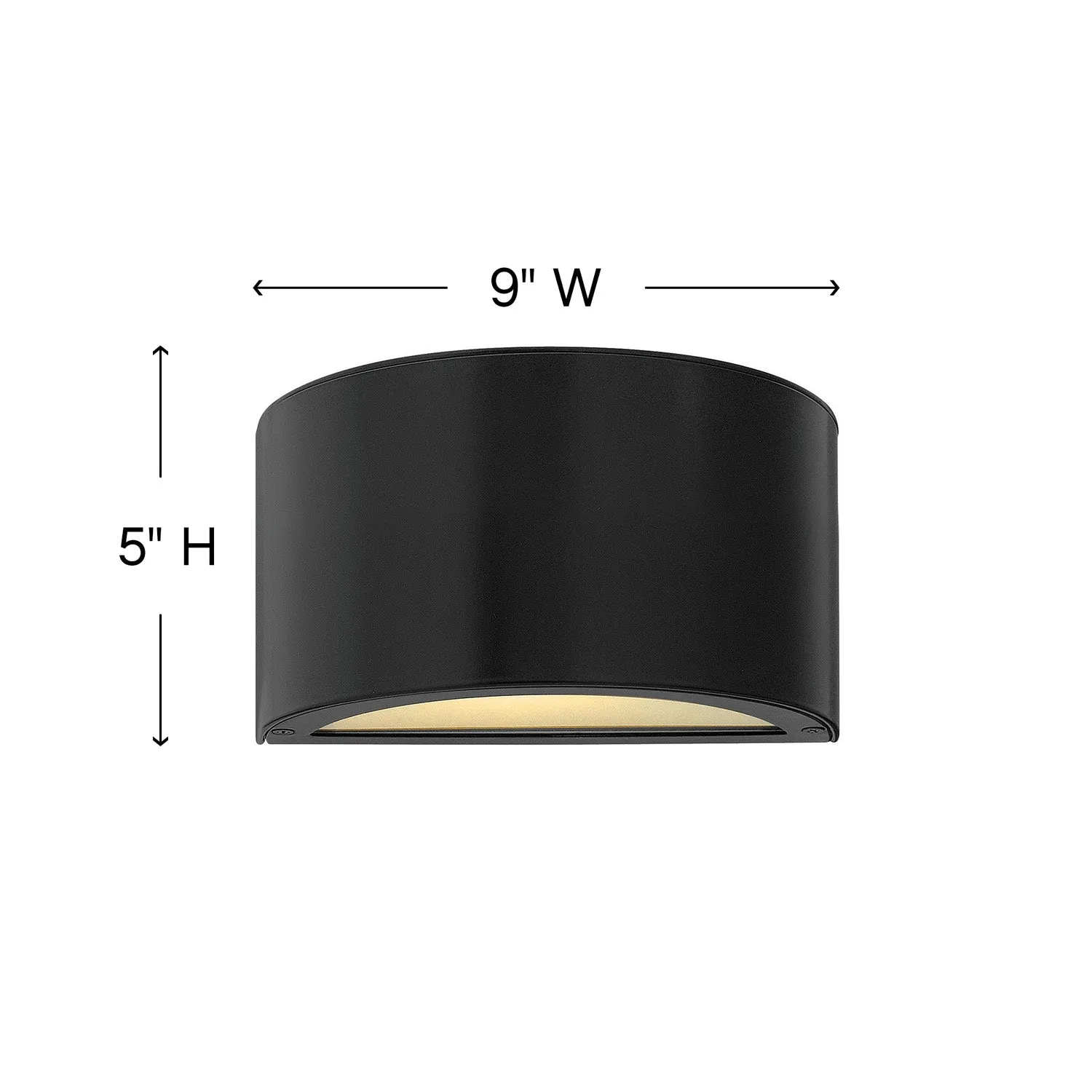 Luna Small Outdoor Wall Mount
