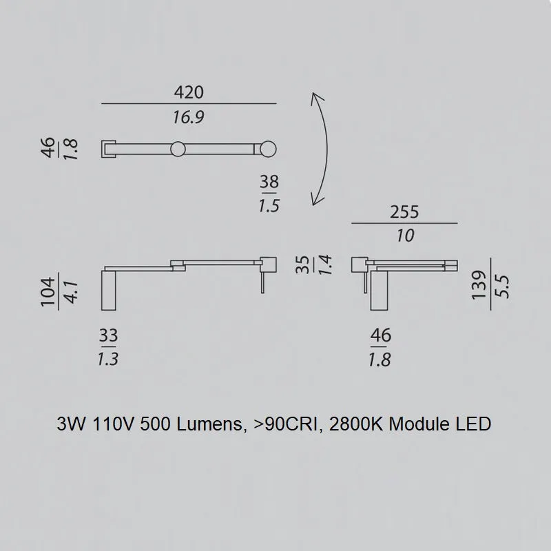 Manhattan Wall Light