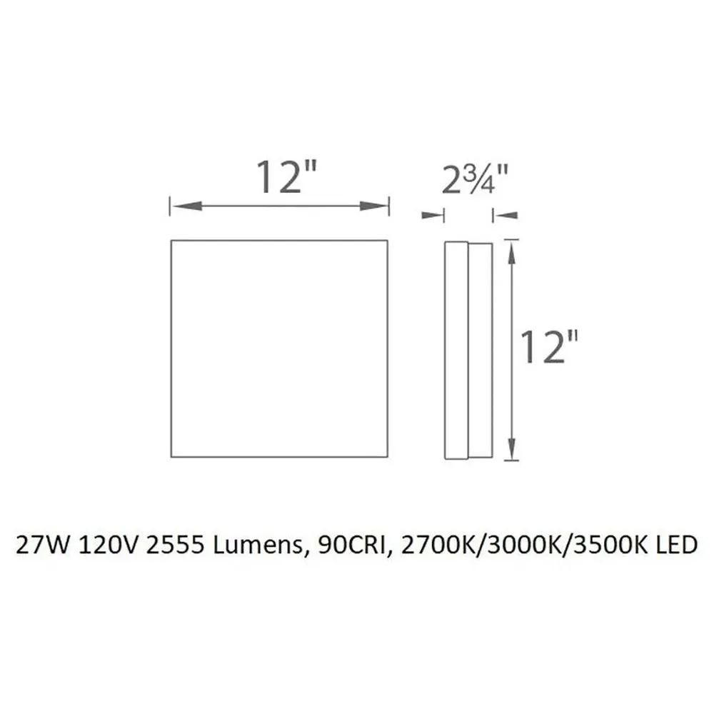 Matrix Outdoor Wall / Ceiling Light