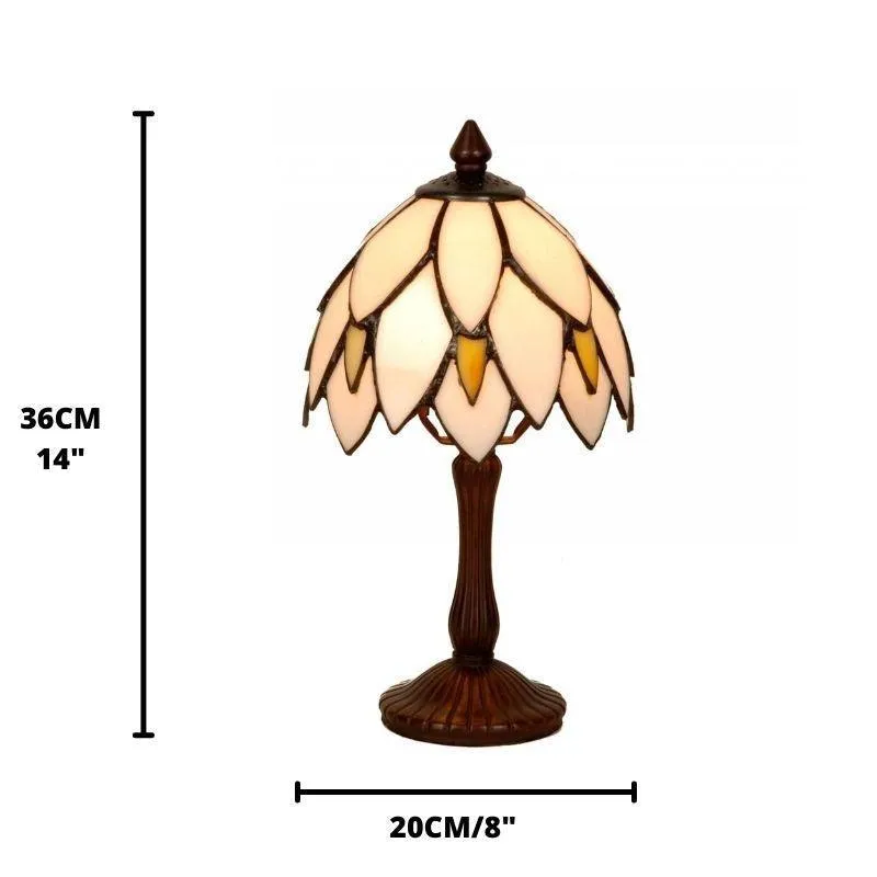Mayflower Tiffany Bedside Lamp - Tiffany Lighting Direct