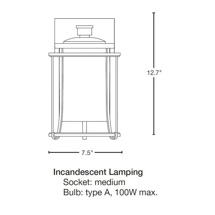 Meridian Outdoor Sconce