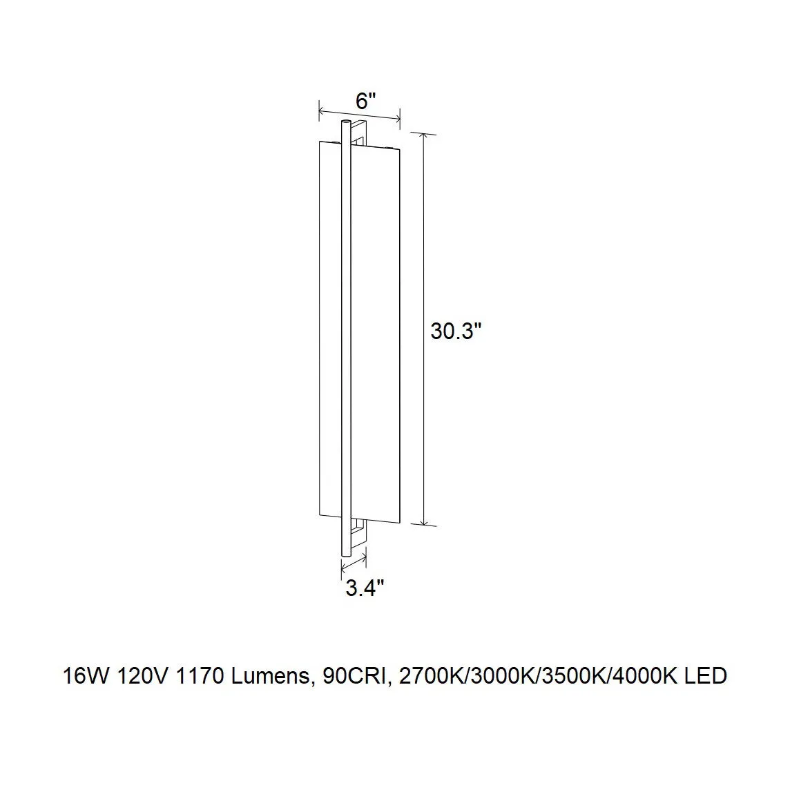 Merus LED Wall Sconce