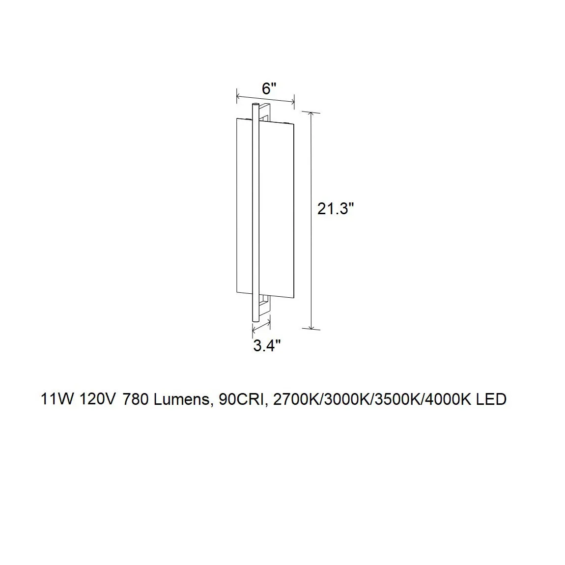 Merus LED Wall Sconce