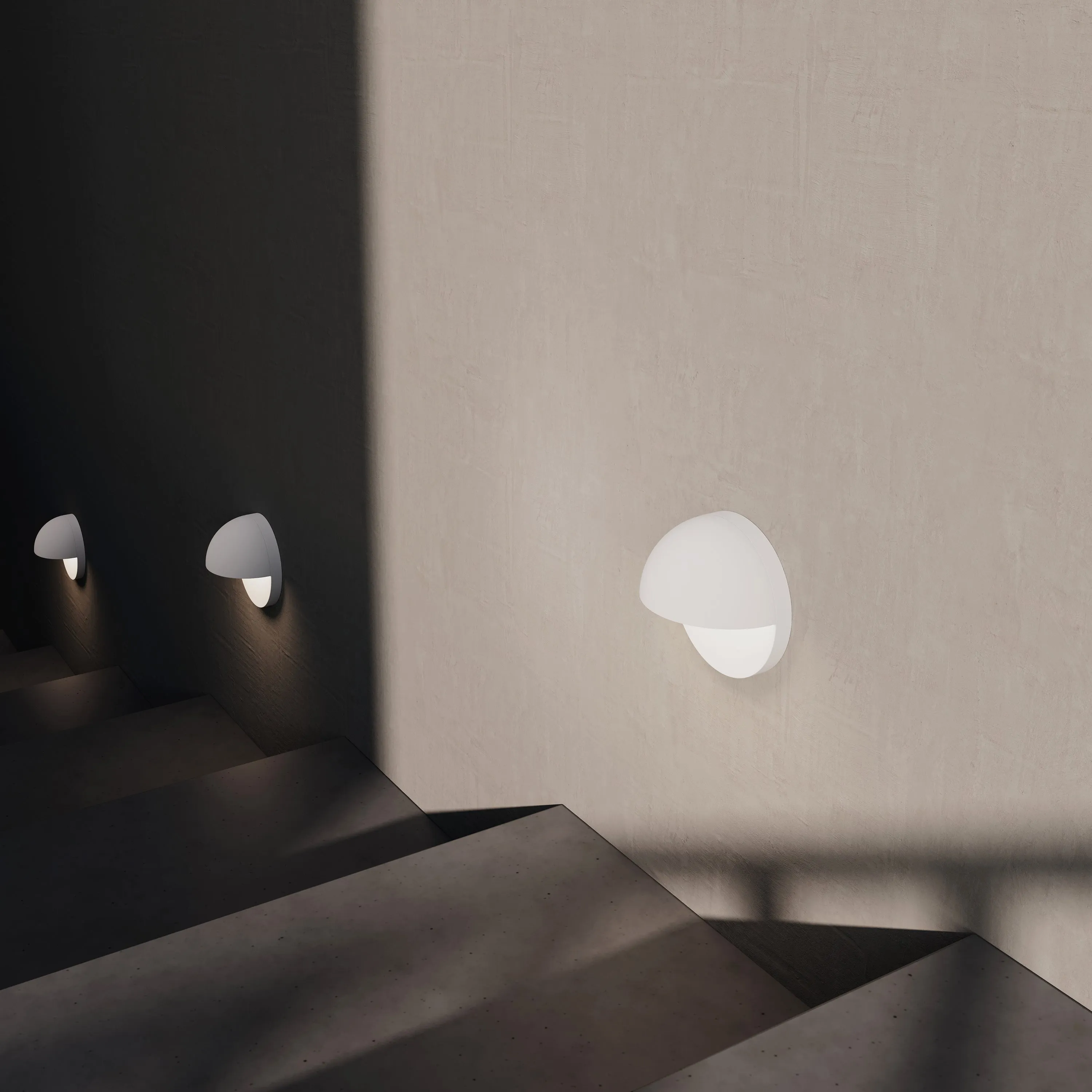 Mezza Cupola Outdoor LED Wall Sconce