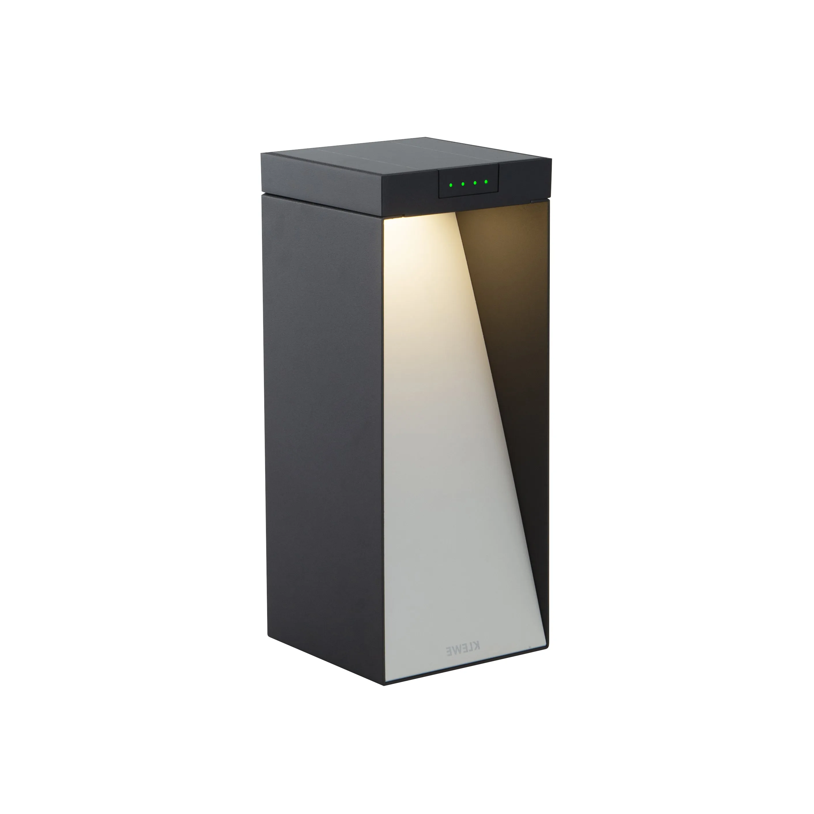 Milio Outdoor LED Solar Bollard Light