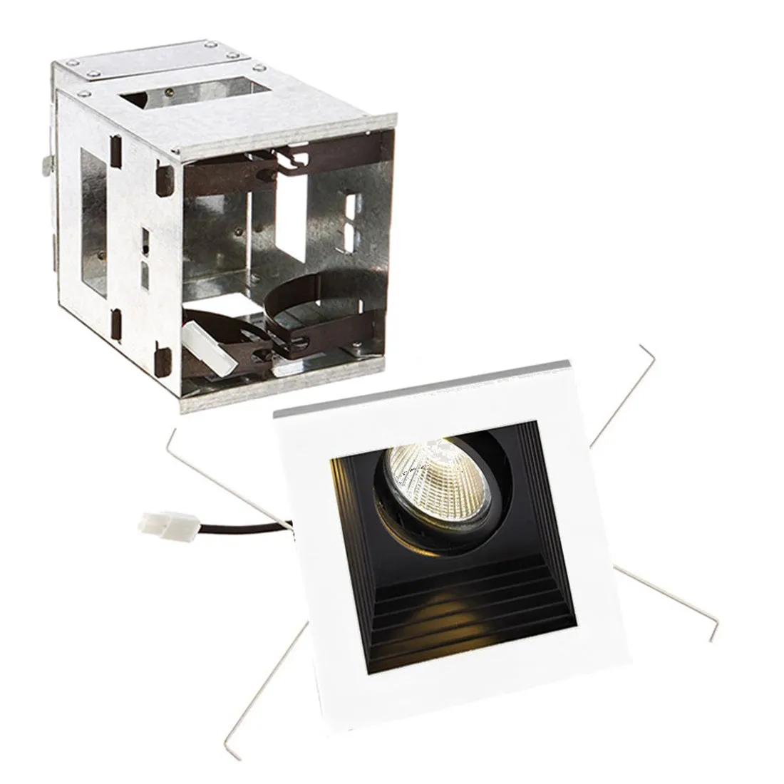 Mini Multiple Spots One Light Recessed Trim and Housing
