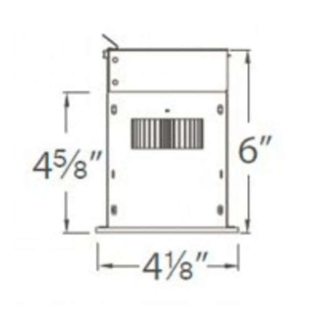 Mini Multiple Spots One Light Recessed Trim and Housing