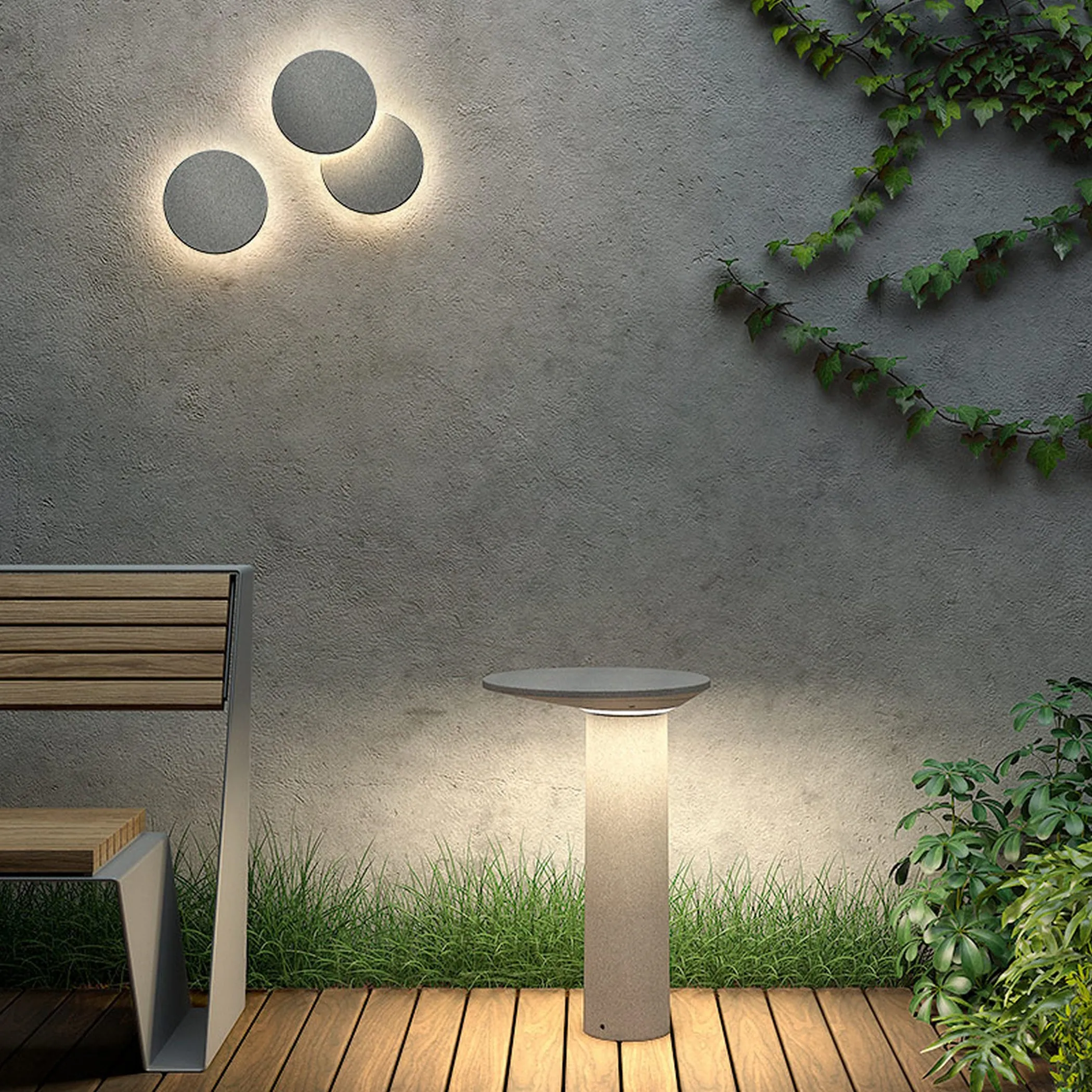 Moal Outdoor Wall Sconce