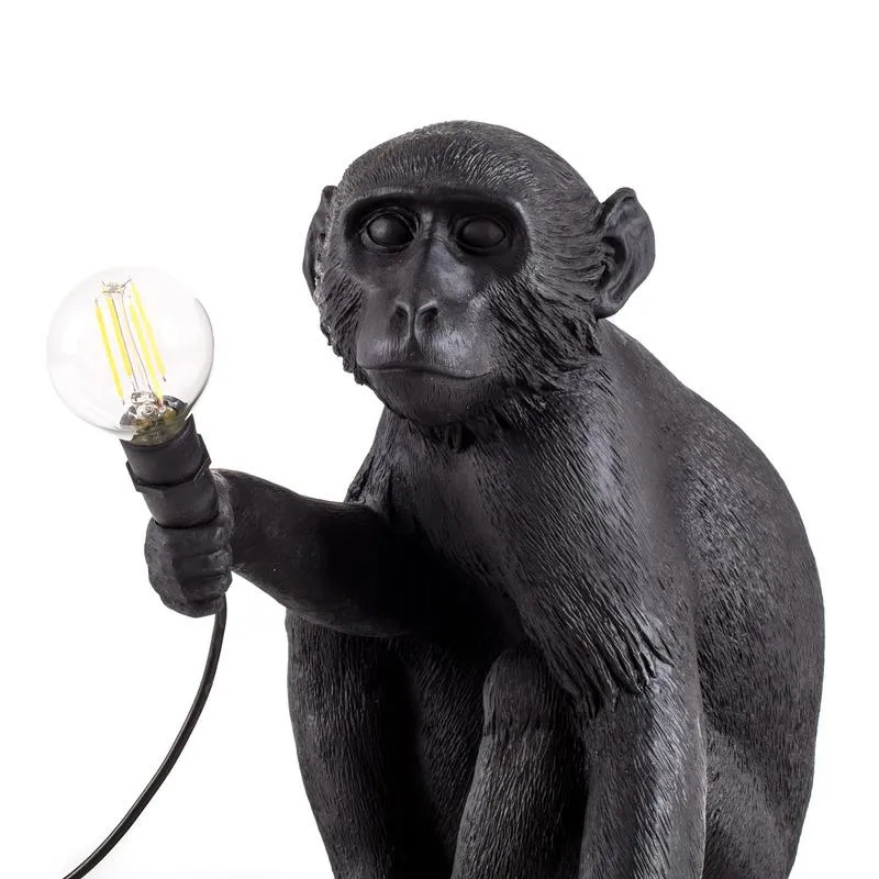 Monkey Outdoor Sitting Lamp