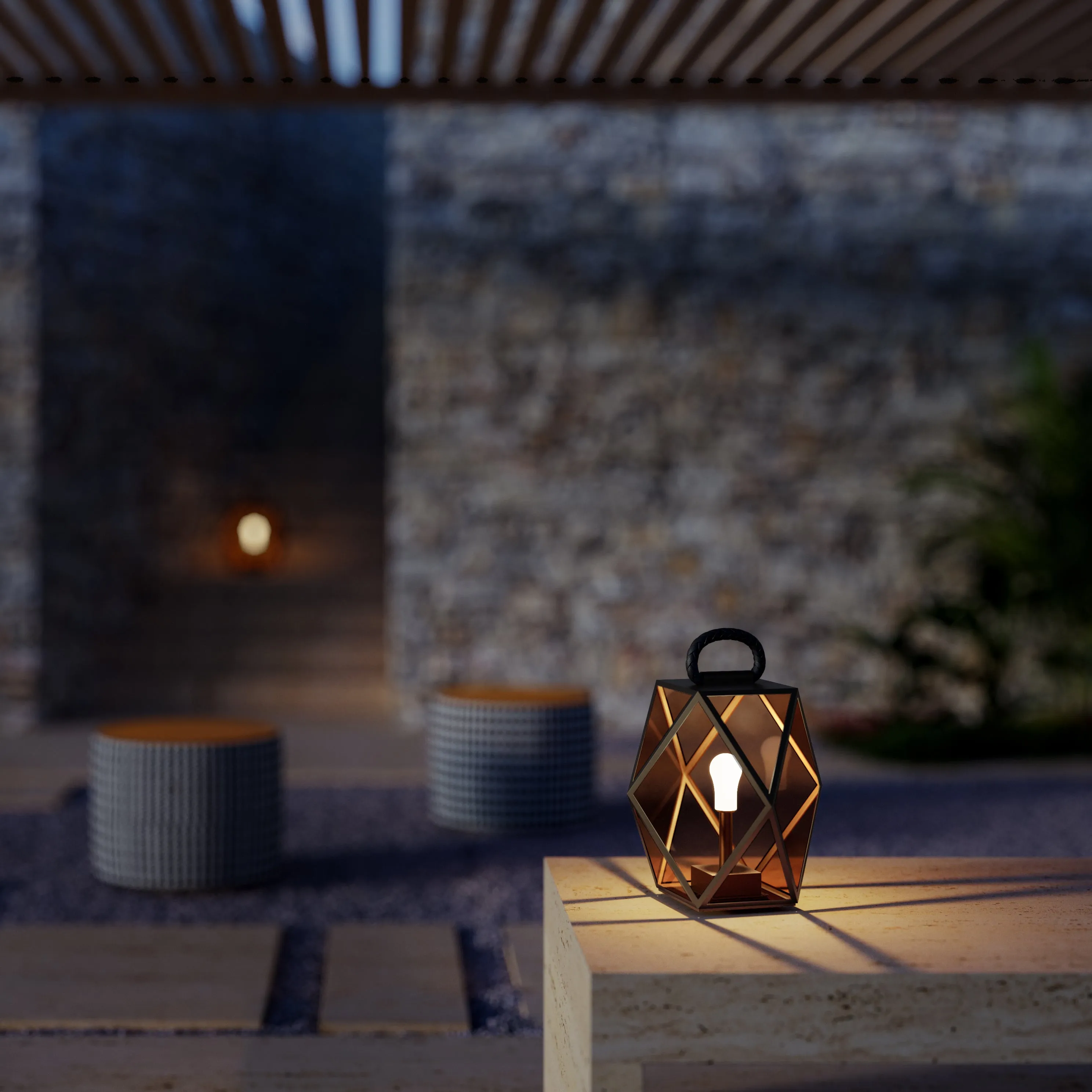 Muse Battery Operated Outdoor Floor Lamp