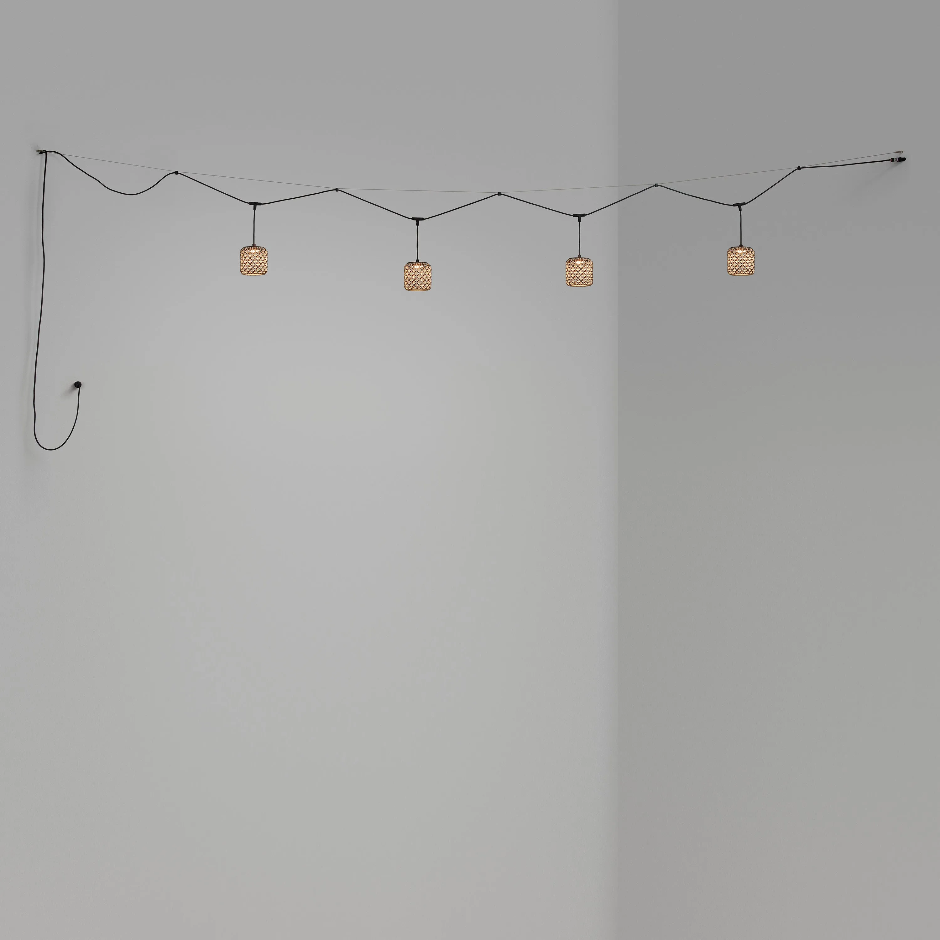 Nans Catenary Outdoor LED String Pendant Lights