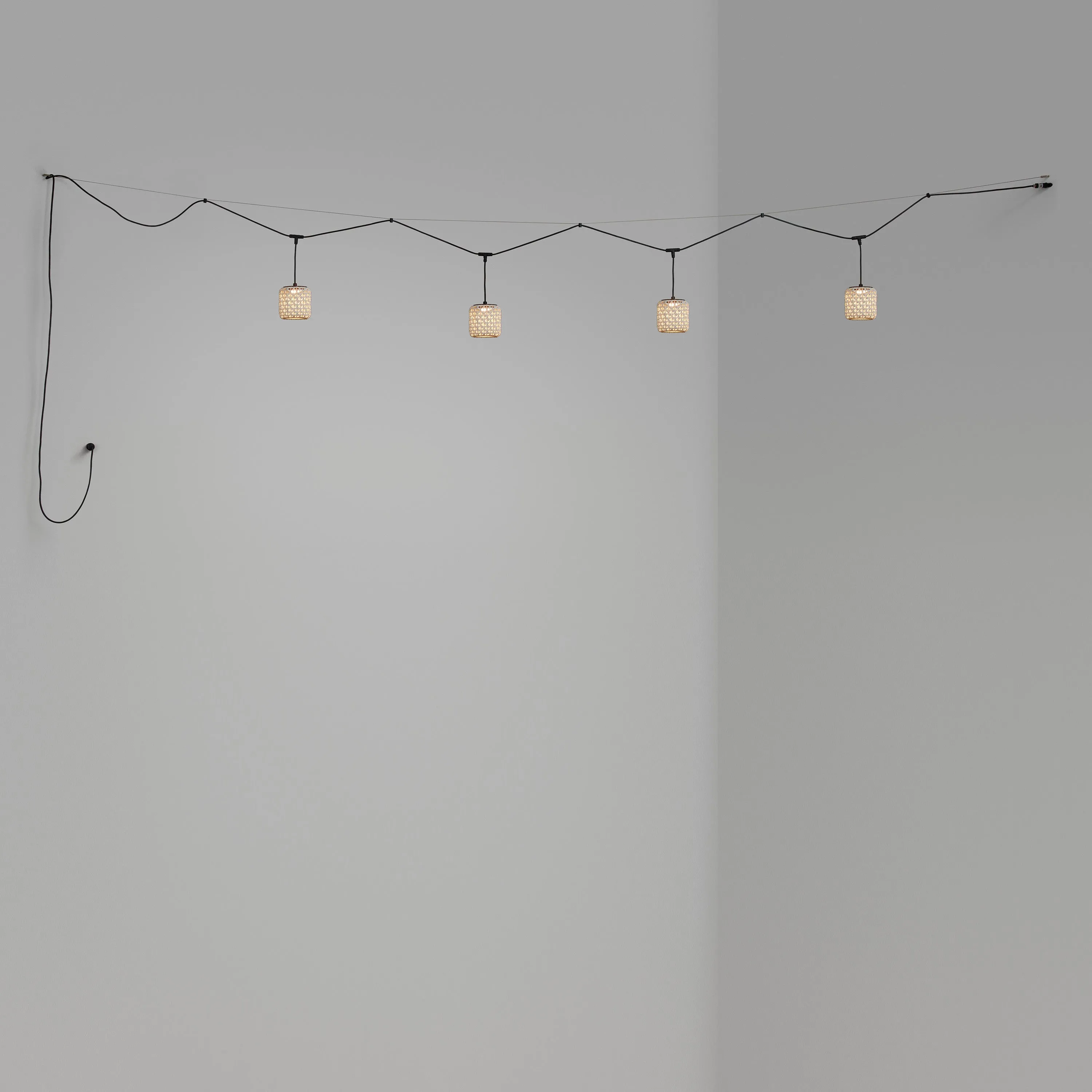 Nans Catenary Outdoor LED String Pendant Lights