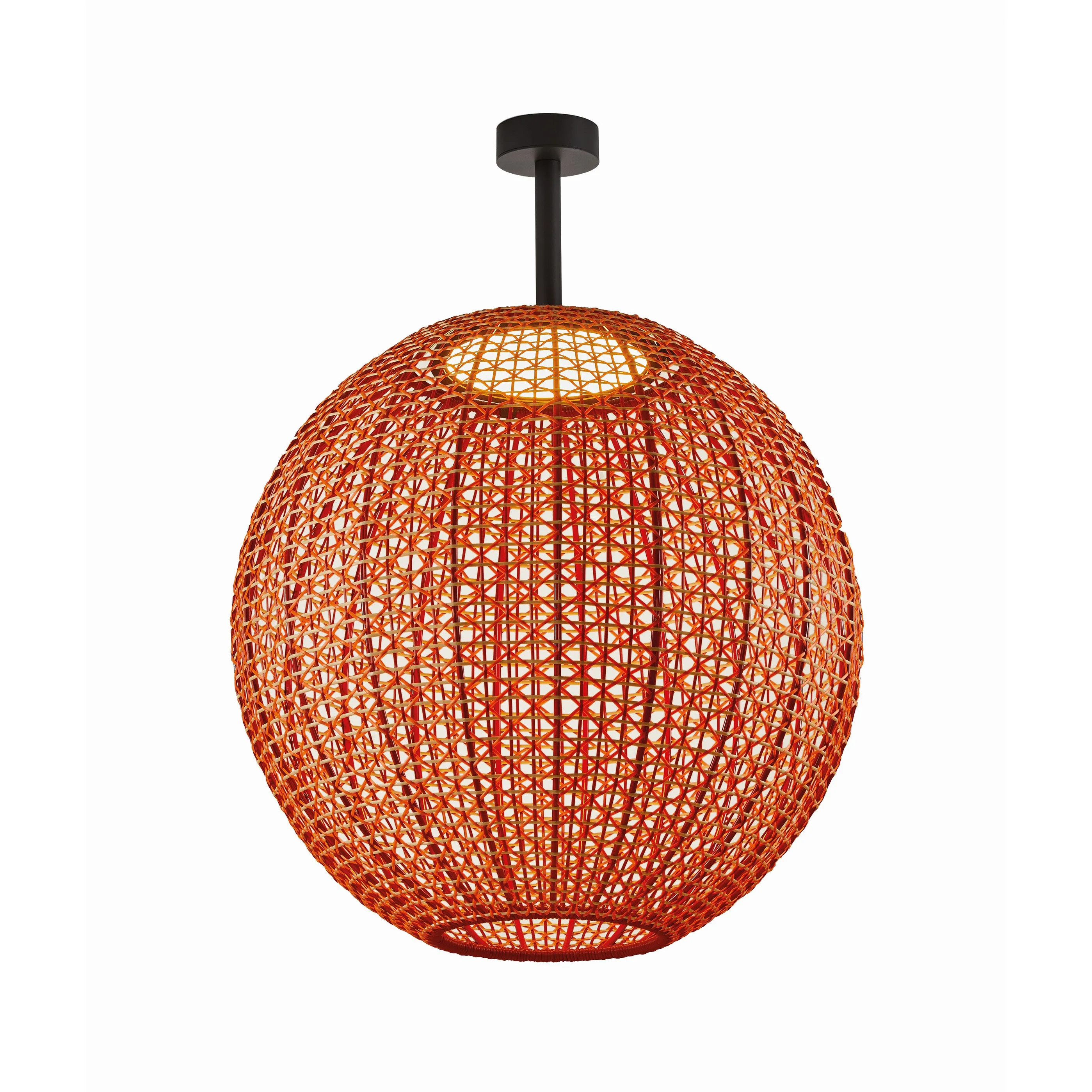 Nans Sphere Outdoor LED Semi Flush Mount