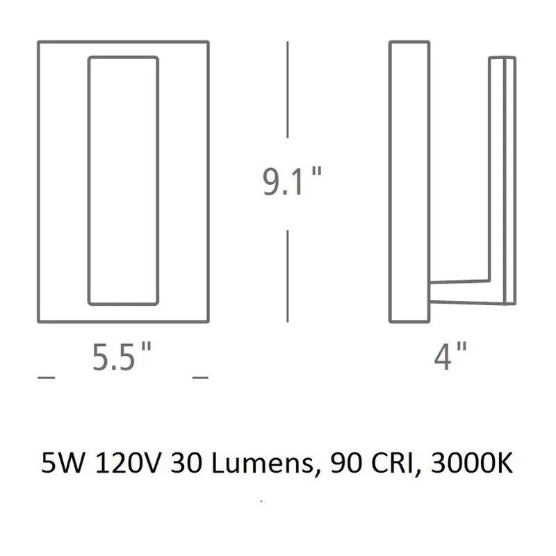 Nate 09 Outdoor Wall Sconce