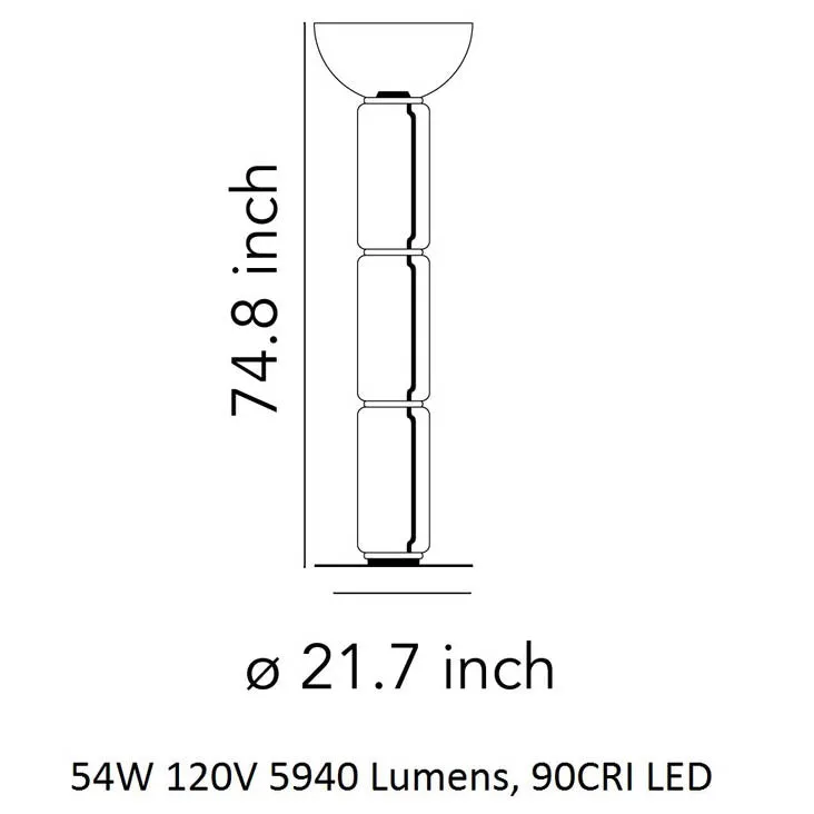 Noctambule Bowl Floor Lamp