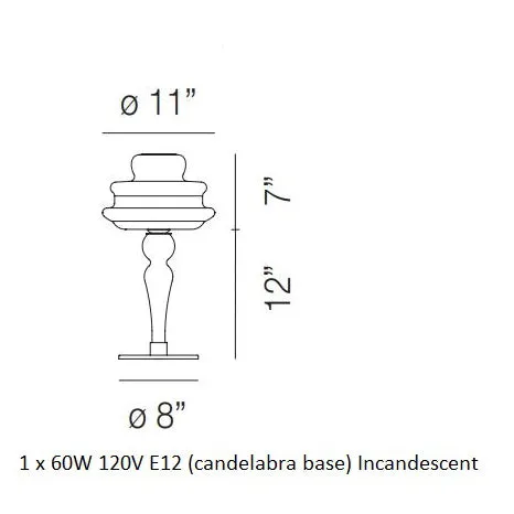 Novecento Table Lamp
